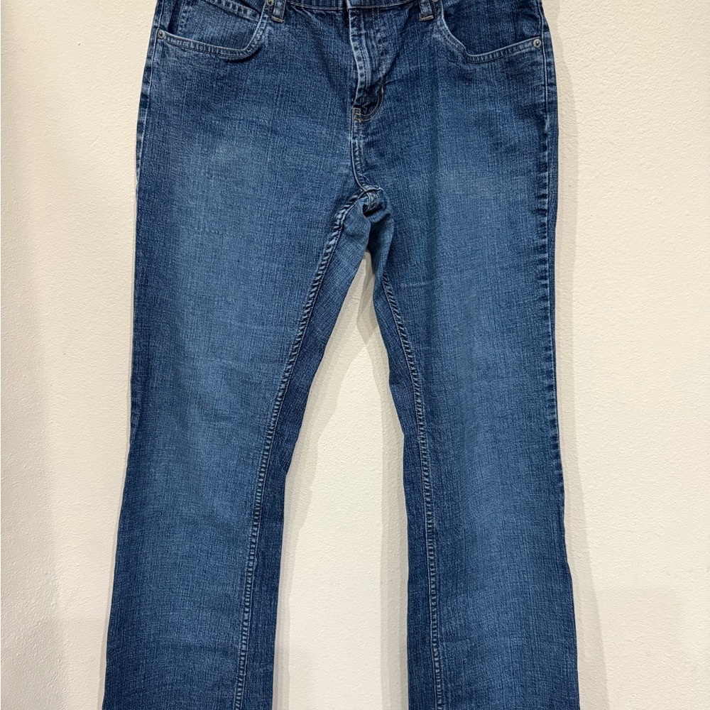 Old Navy Boot Cut Ultra Low Waist Women's Jeans in Blue size 12
